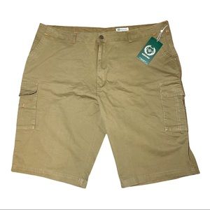 NWT Wenven MEN’s Shorts Khaki Colored Outdoor Ripstop
